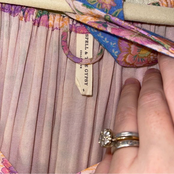 NWT SPELL Juniper Tiered Maxi Dress Size S - Picture 4 of 4